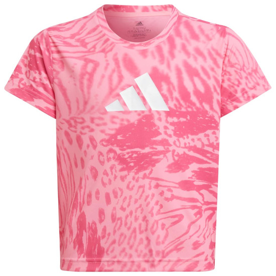 Adidas Παιδική κοντομάνικη μπλούζα Sport Icons Animal Print Tee